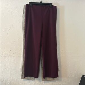 J. McLaughlin Deep Purple Wide Leg Pants